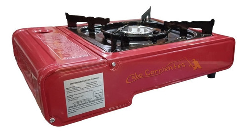 Imagen 7 de 10 de Anafe Camping Gas Butano Portatil + 4 Garrafa + Estuche