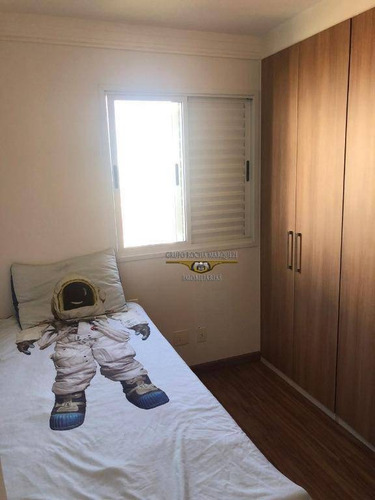 Apartamento Com 3 Dormitórios À Venda, 69 M² Por R$ 560.000,00 - Tatuapé - São Paulo/sp - Ap2818
