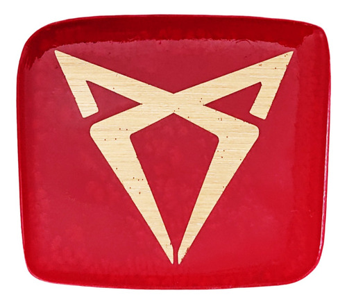 Emblema Parrilla Paracupra León Encapsulado Rojo 2013-2017