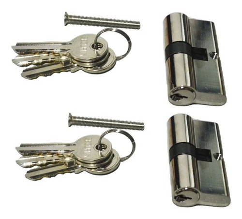 Cilindro Tipo Pera 60 Mm Security Llave Cisa 2 Unidades