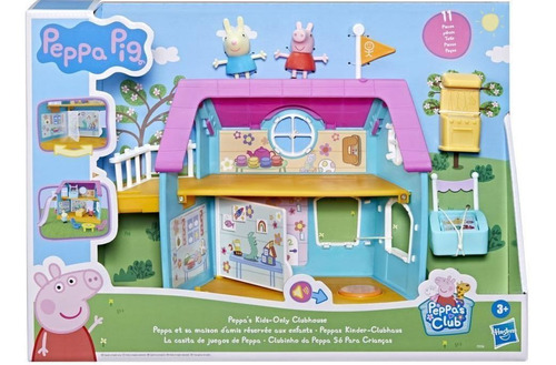 Peppa Pig - La Casita De Juegos De Peppa - 2 Figuras Hasbro