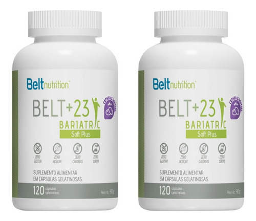 Kit 2 Belt +23 Bariatric Soft Vitamínico E Multimineral Plus