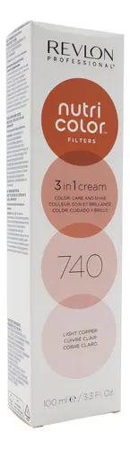 Mascarilla Revlon Nutri Color Filters 740 Cobre Ligero 100ml