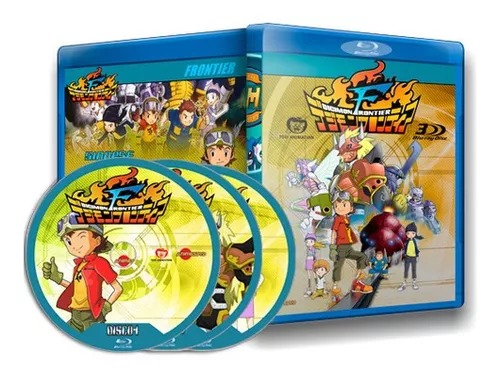 Dvd Anime Digimon 4 Frontier Dublado Completo