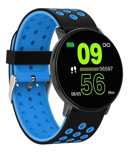 Reloj Inteligente Smartwatch Plus Pulsera Bluetooth Color de la malla Azul