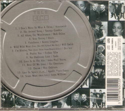 Cd Tele Cine Collection All Time Greatest Movie Songs - Lacr