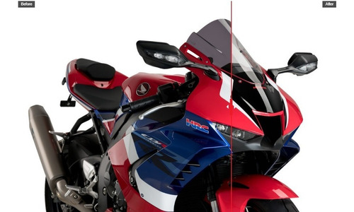 Imagem 3 de 3 de Bolha Puig Honda Cbr1000rr-r 2021 2022 Incolor Z-racing