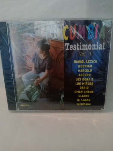 Cd Cumbia Testimonial Vol.1 Nuevo Sellado-el Tren 