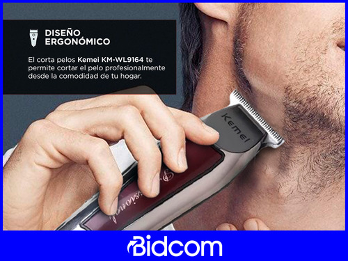 Cortadora De Pelo Profesional Kemei 3.7v Carga Usb Afeitador