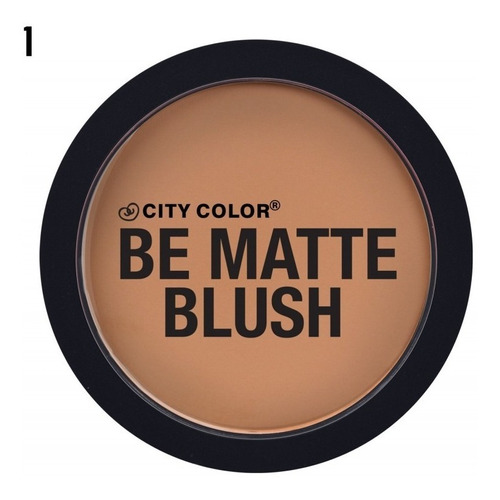 Paquete Display Con 24pz Be Matte Blush City Color Mayoreo
