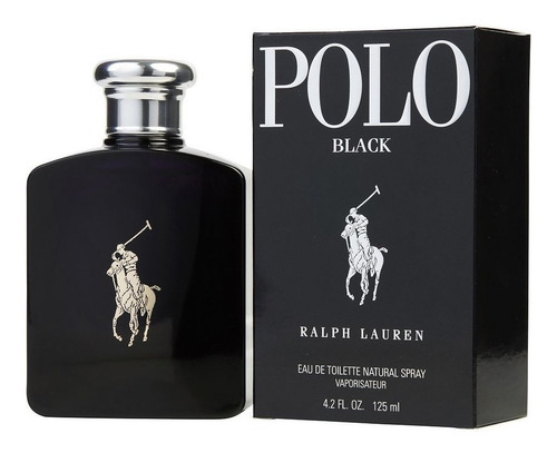 Perfume Original Ralph Lauren Polo Black Para Hombre 125ml