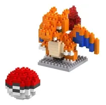 Comprar Bloques De Construcción Armar Pokémon Charmander Pikachu Cantidad De Piezas 210