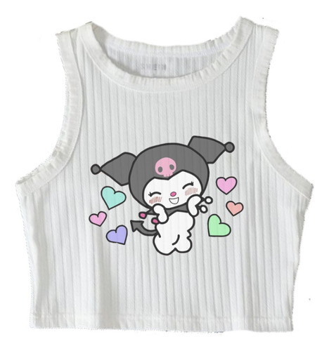 Remera Korumi Corta Musculosa Top Cute Kawai Anime Aesthetic