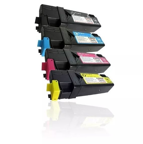 Kit C/ 4 Cores Toner Compativel Xerox Phaser 6500 Bk C Y M