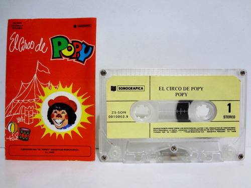 Cassette Popy - El Circo De Popy (1984) Venezuela
