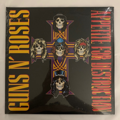 Lp Duplo Guns N' Roses Appetite For Destruction C/ Hologram