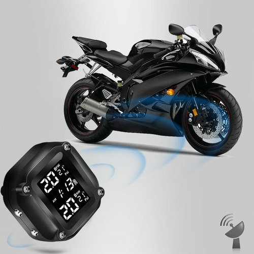 Monitor De Presión De Neumáticos De Motocicleta Tpms Detecto