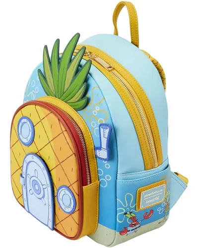 Lounglefy Spongebob Squarepants House Bolso De Hombro Con Do