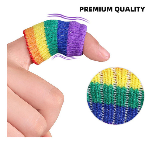 Nuevo 5 X 10 Protectores Transpirables For Dedos De Voleibol