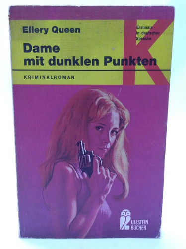 Dame Mit Dunklen Punkten Ellery Queen  1971 Germany