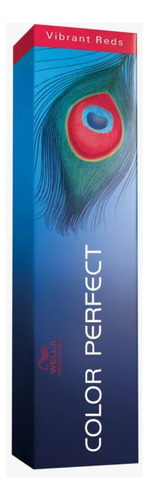 Wella Professionals Color Perfect 60ml - Os Louros Tom 66/44 Louro Escuro Intenso Vermelho Intenso