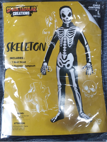 Disfraz De Esqueleto 
