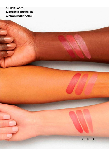 Labial Mac Lustreglass Lipstick | Sweeter Cinnamon