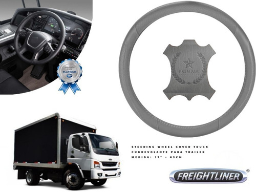 Cubrevolante Piel Gris Trailer  Freightliner Cascadia C 2016