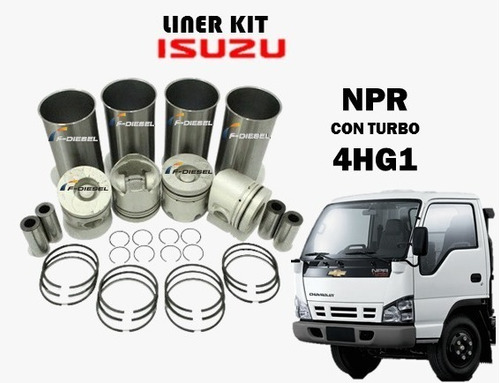 Liner Kit Npr 4hg1 Con Turbo