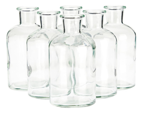 Farmlyn Creek Botella Vidrio Transparente Estilo Vintage 2.5