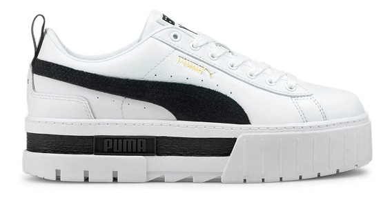 Zapatillas Puma 37 Gamuza Negra Urbanas Mujer | MercadoLibre 📦