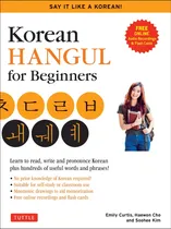 Comprar Libro: Korean Hangul For Beginners: Say It Like A Korean