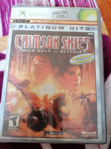 Crimson Skies Xbox Nuevo No Mario Castlevania 