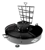Comprar Alquiler Parrilla Tromen A Leña Duomo Redondo Con Cruz H Y T