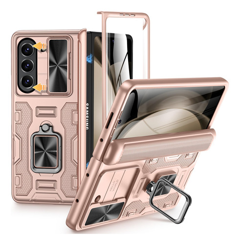 Vego Funda Para Galaxy Fold 5 Con Soporte, Protector De Pan