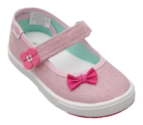 Guillerminas Jaguar Zapatillas Nena 20 26 Rosa Brillos 205