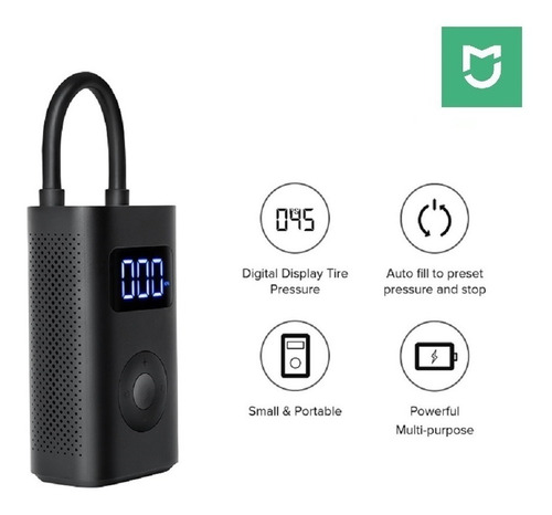 Imagen 6 de 10 de Compresor De Aire Eléctrico Portátil Xiaomi Mi Dzn4006gl