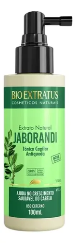 Tônico Capilar Bio Extratus Jaborandi 100ml Extrato Natural Antiq...