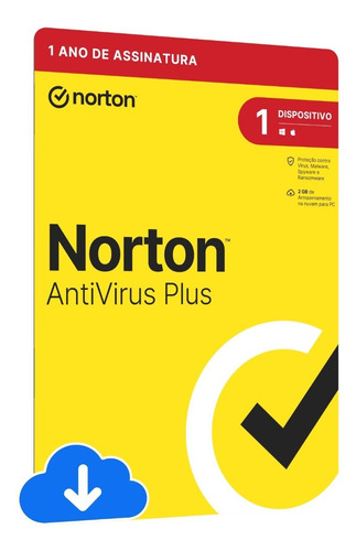 Norton Antivirus Plus P/1 Dispositivo 12 Meses Download