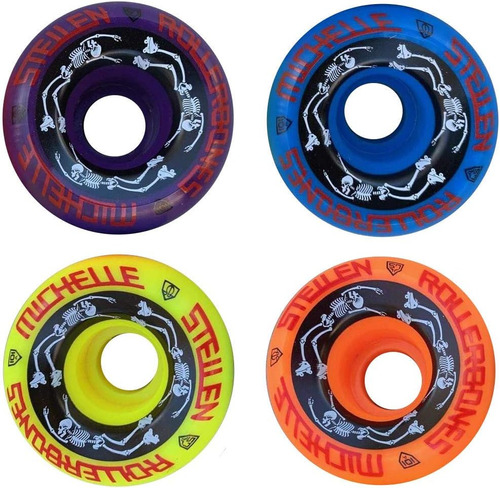 Rollerbones Estro Jen Bowl Bombers Quad Roller Patines  Dis