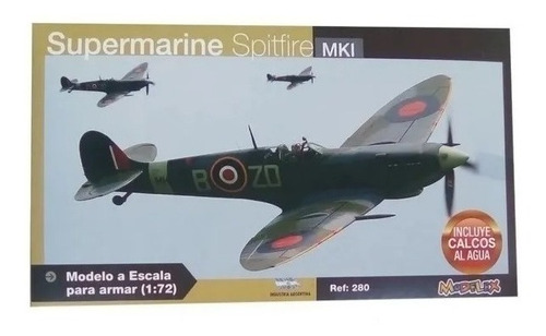 Supermarine Spitfire Mki  1/72 Marca Modelex