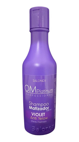 Shampoo Matizador Violeta Om Platinum Salonex 450ml