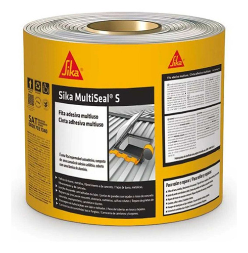 Sika Tapagoteras Multiseal S Cinta Selladora 10cmx10m