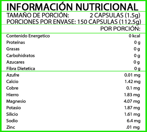 Zeolita + Diatomeas Detox 2 Pack En Cápsulas