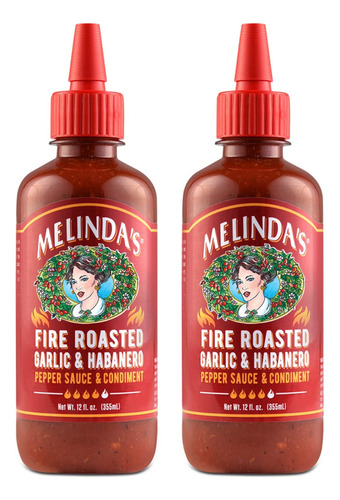 Melinda's Salsa Picante De Ajo Asado Al Fuego Y Habanero Sa