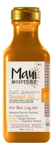 Maui Moisture - Curl Quench + Aceite De Coco, Acondicionado.