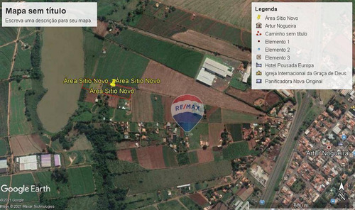 Imagem 15 de 23 de Área À Venda, 26488 M² Por R$ 600.000,01 - Sitio Novo - Artur Nogueira/sp - Ar0037