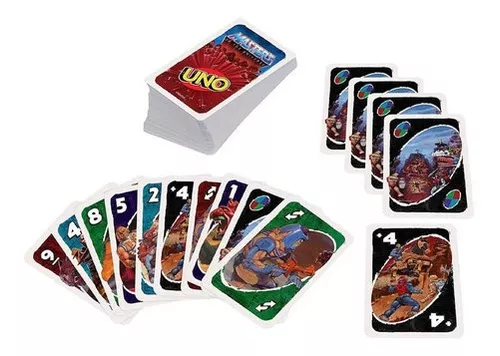 Uno jogo de cartas - uno mattel 75H - edição especial de