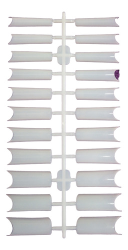 Imagen 2 de 2 de Uñas Jelly Tips Sonrisa Curva C
