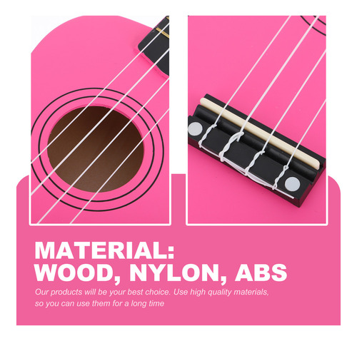 Ukelele De Juguete Para Niños, Ukelele De Madera Para Adulto